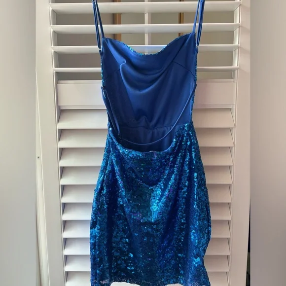 Lucy in the Sky Starstruck Strappy Dress NWOT - Picture 4 of 5